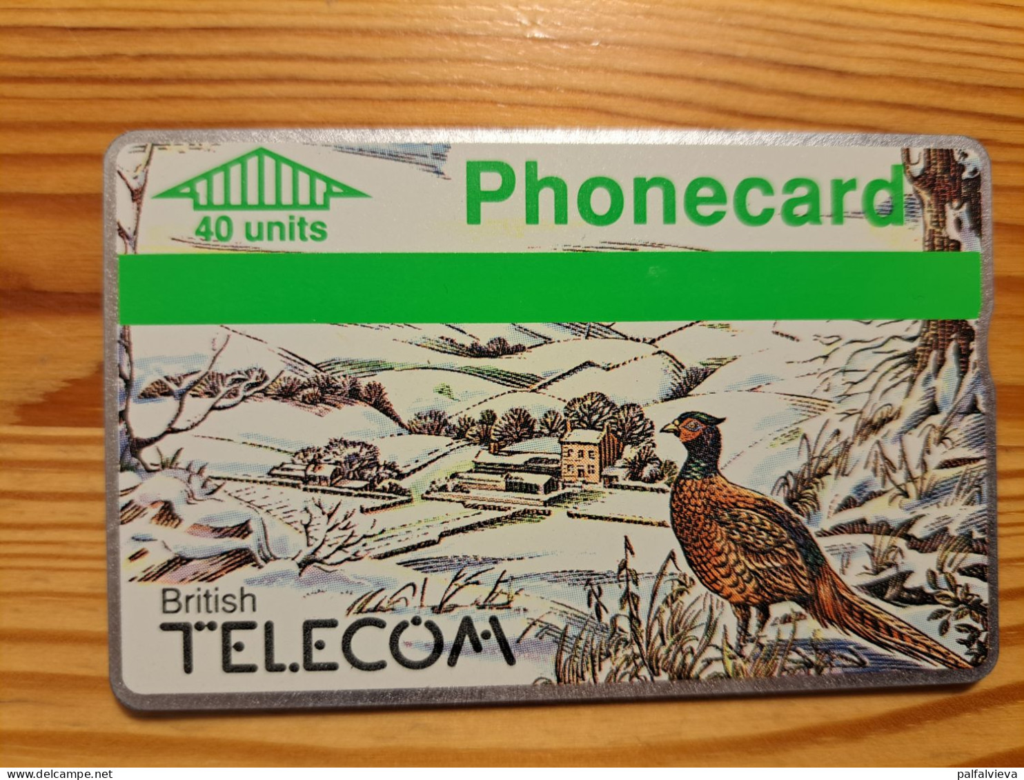 Phonecard United Kingdom - Bird, Pheasant - No Control Number - BT Emissioni Commemorative