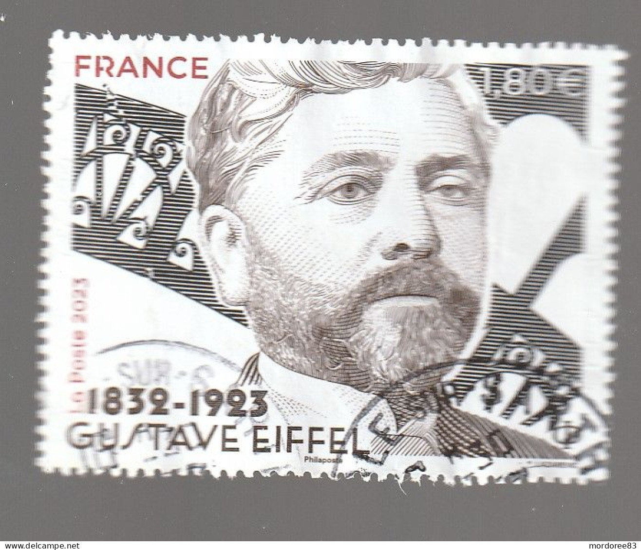 FRANCE 2023 GUSTAVE EIFFEL OBLITERE YT 5662 - Used Stamps