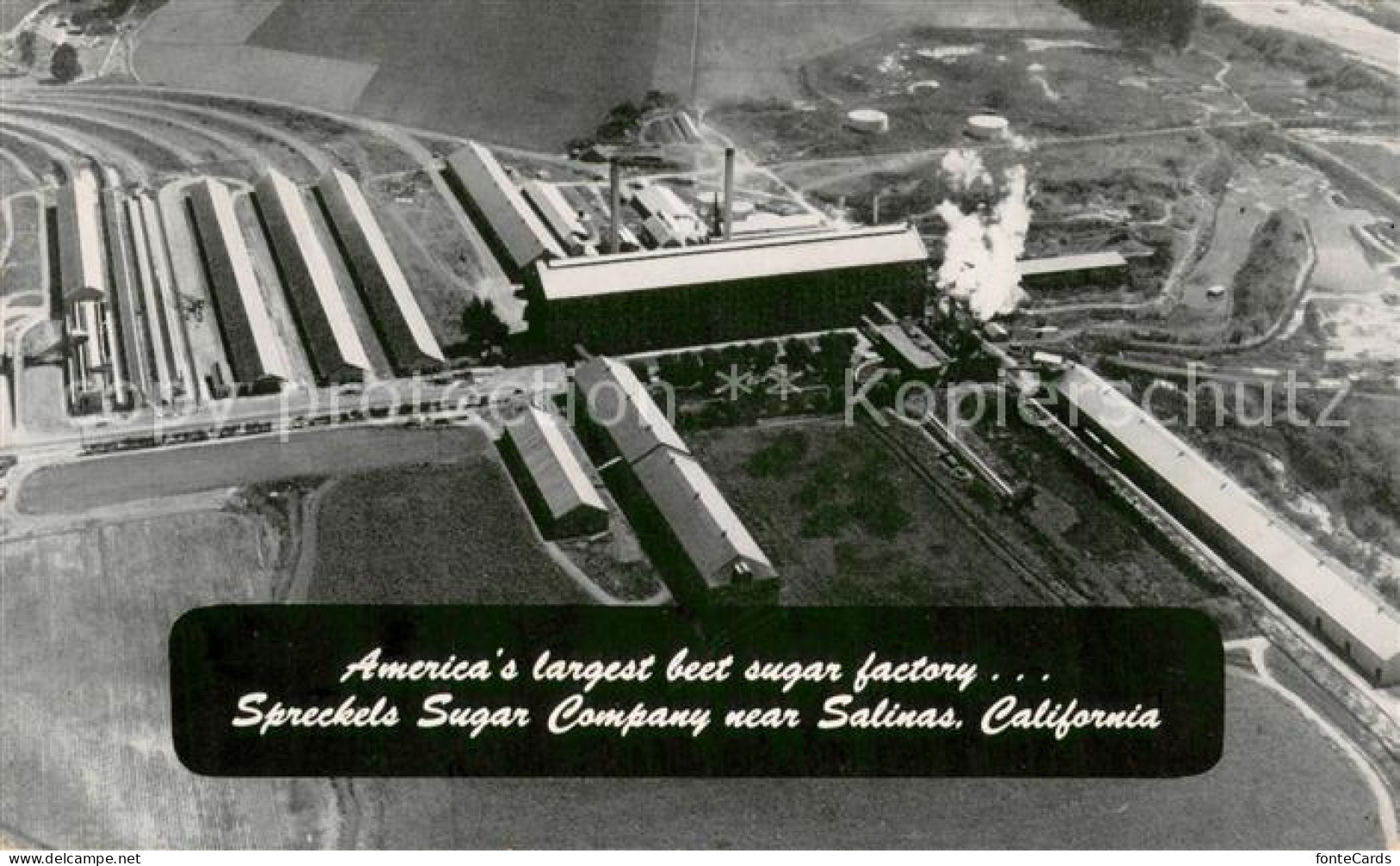 13663786 Spreckels Sugar Company Factories Aerial View - Other & Unclassified