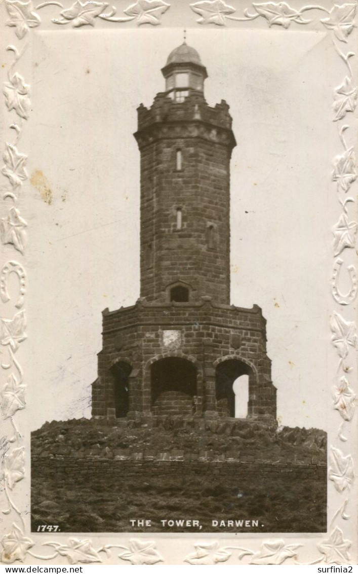 LANCS - DARWEN - THE TOWER RP  La4386 - Altri & Non Classificati