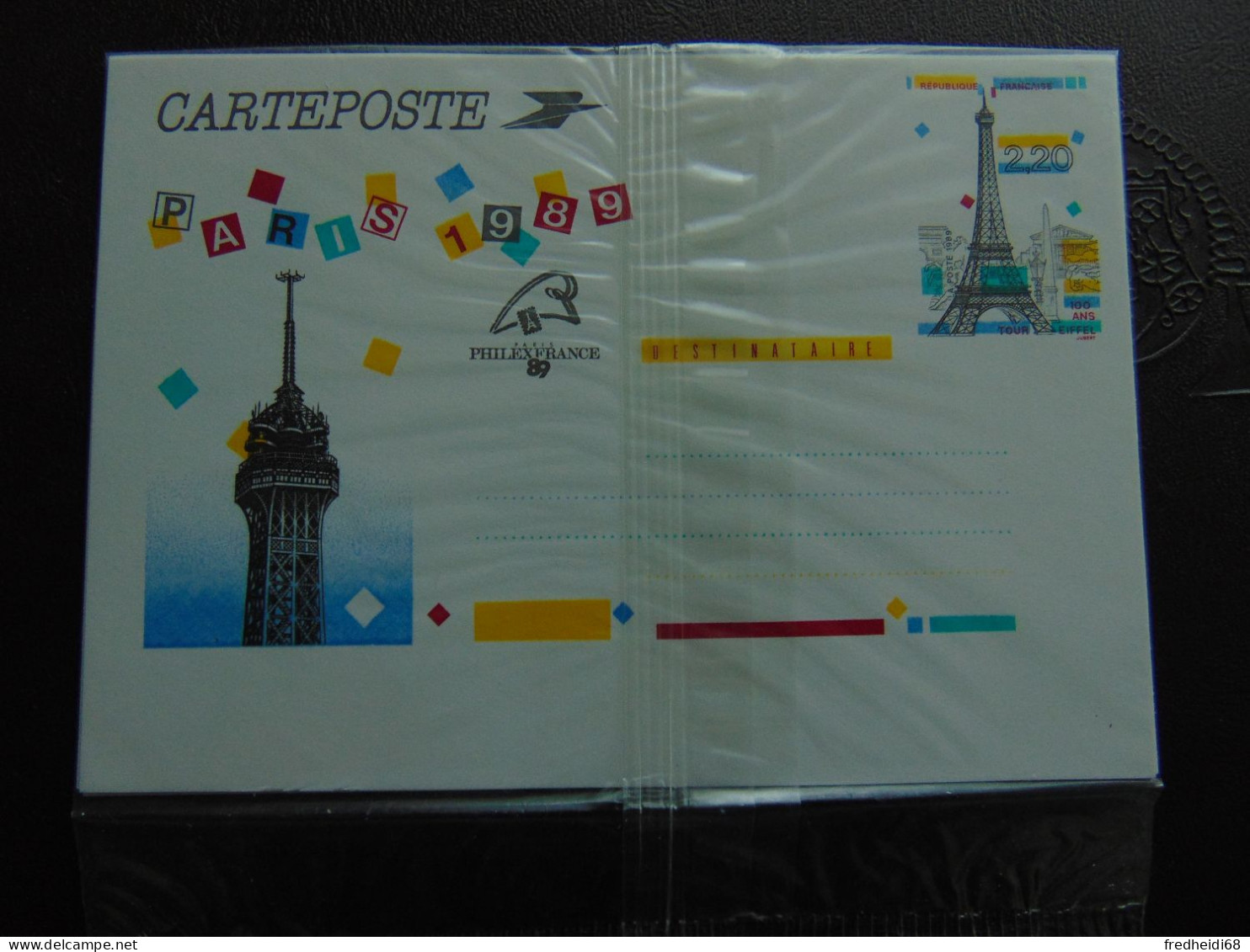 Très Bel Ensemble Des 5 Cartes "Panoramas De Paris" N°. 2579-CP1 à 2583-CP1 Dans Leur Blister D'origine - Standard Postcards & Stamped On Demand (before 1995)