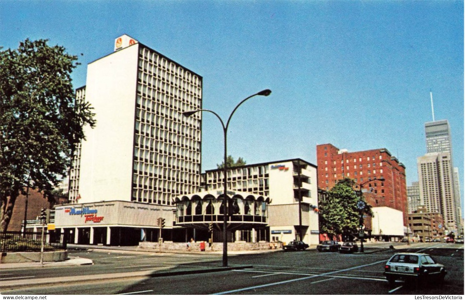 CANADA - Guy St Coin Corner Dorchester Blvd - Montréal - Qué - Chambres - Salles De Réunion - Carte Postale Ancienne - Montreal