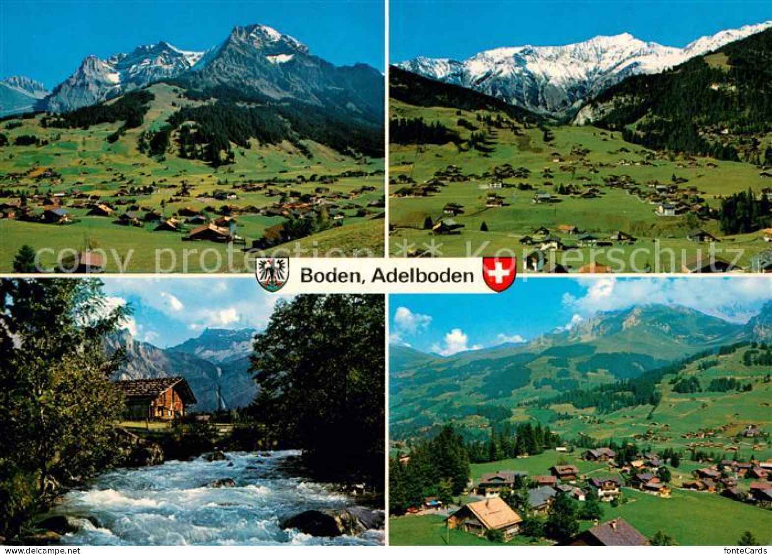 13660900 Boden Adelboden Lohne Wildstrubel Albristhorn Bonderspitz Boden Adelbod - Sonstige & Ohne Zuordnung