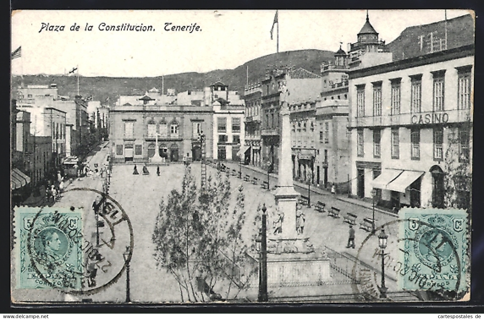 Postal Tenerife, Plaza De La Constitucion  - Tenerife