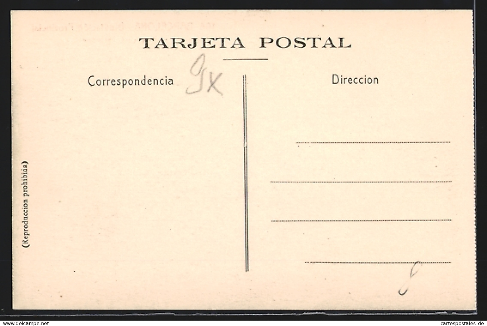 Postal Barcelona, Diputacion Provincial  - Barcelona