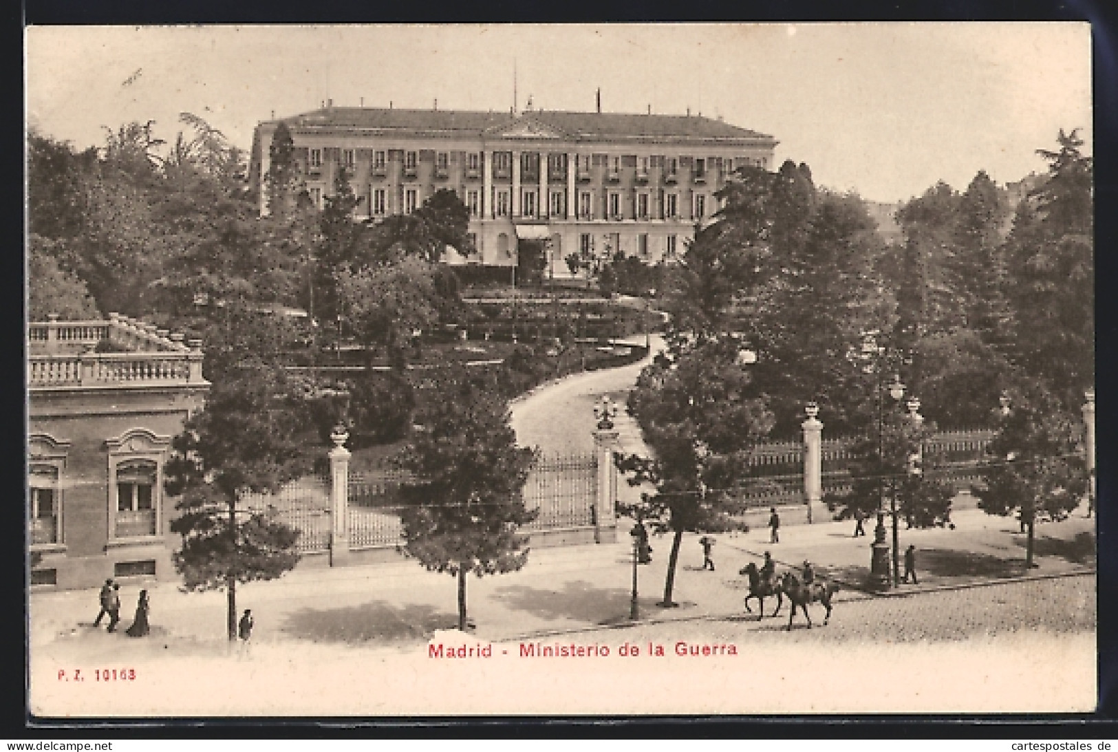 Postal Madrid, Ministerio De La Guerra  - Madrid