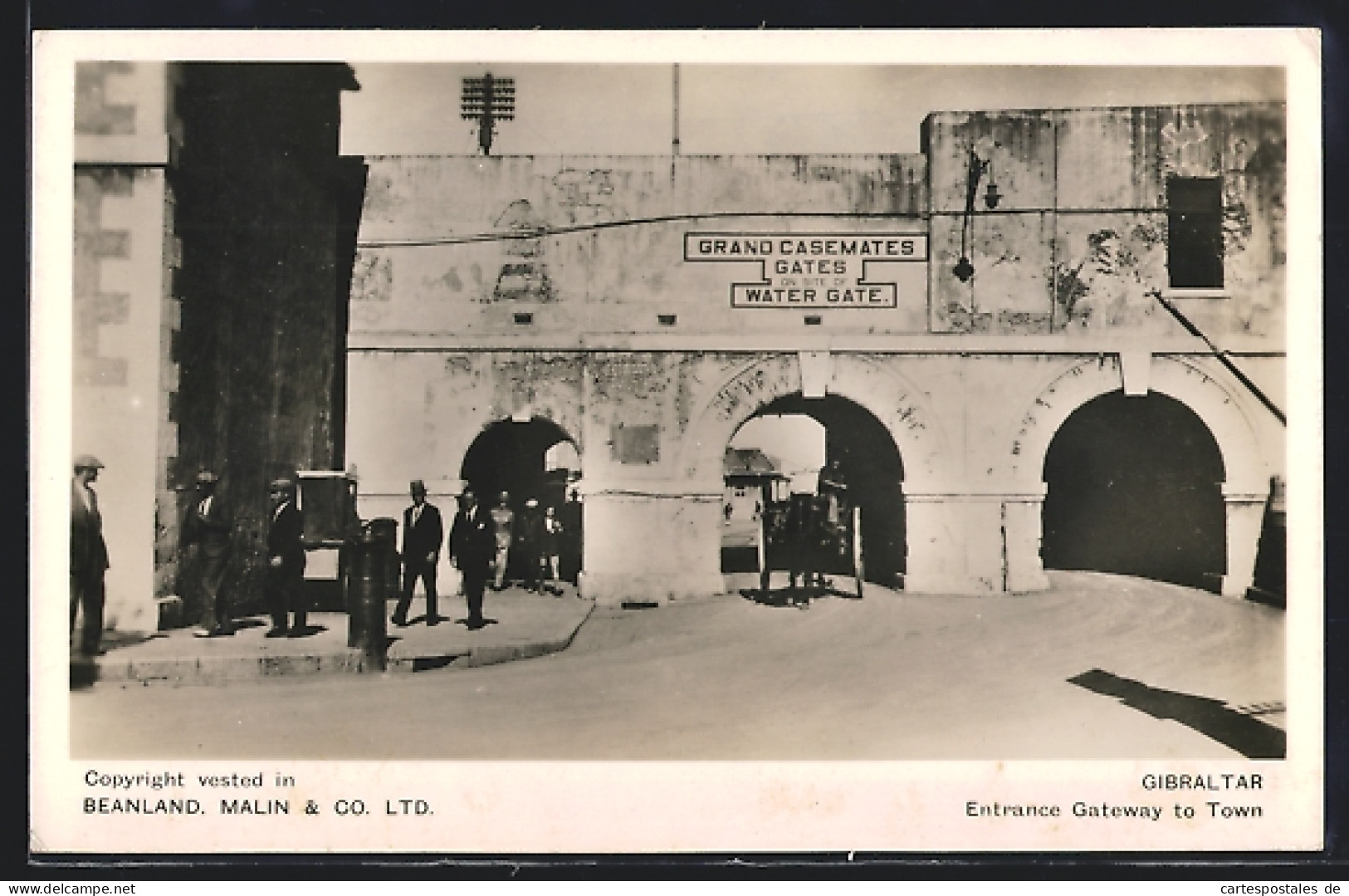 Postal Gibraltar, Entrance Gateway To Town  - Gibraltar