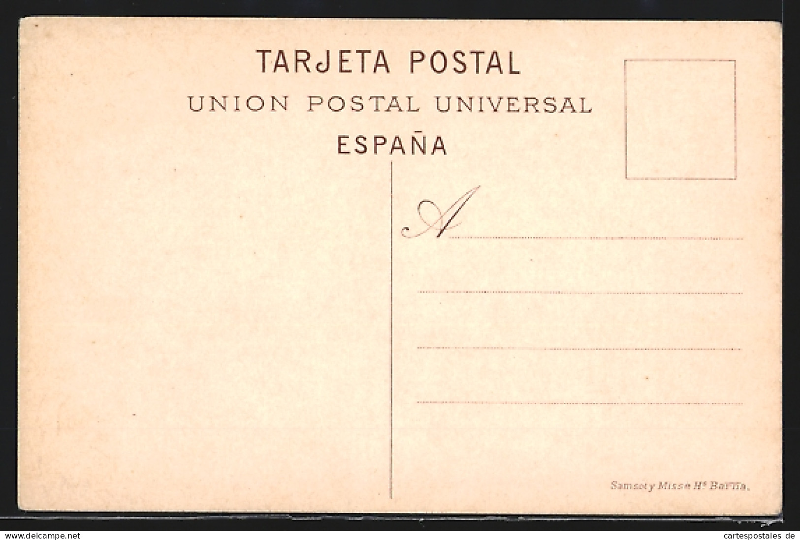 Postal Barcelona, Rambla A De Estudios Mit Passanten  - Barcelona