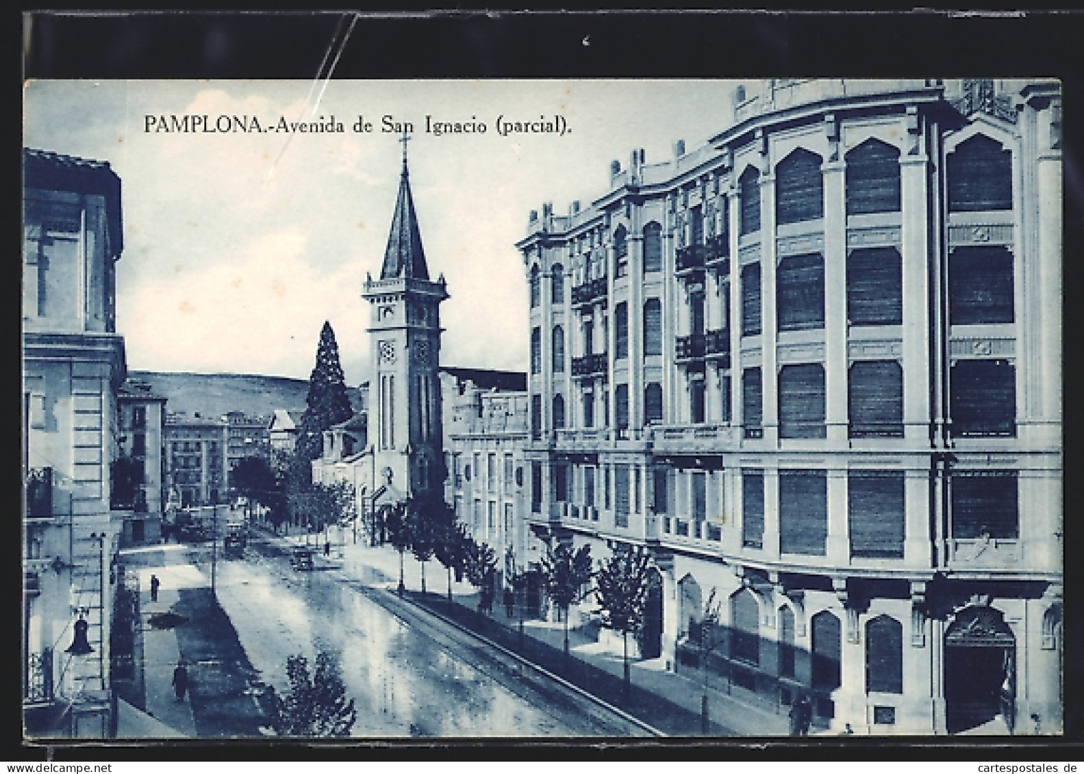 Postal Pamplona, Avenida De San Ignacio (parcial)  - Navarra (Pamplona)