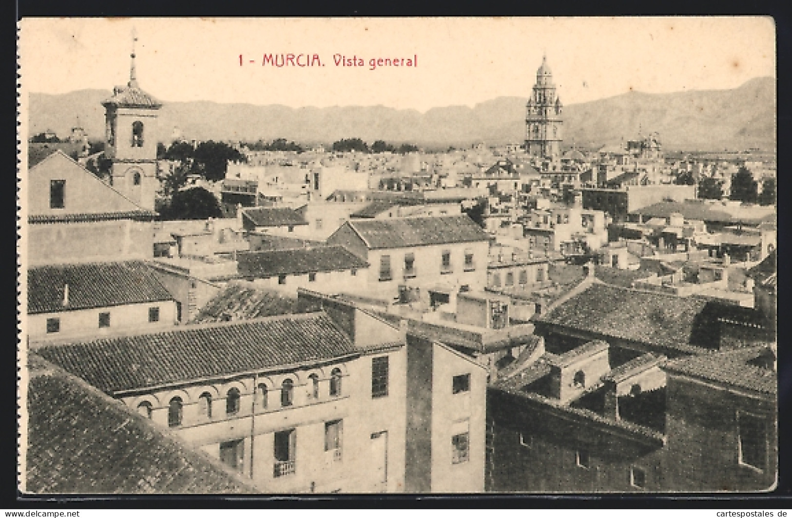 Postal Murcia, Vista General  - Murcia