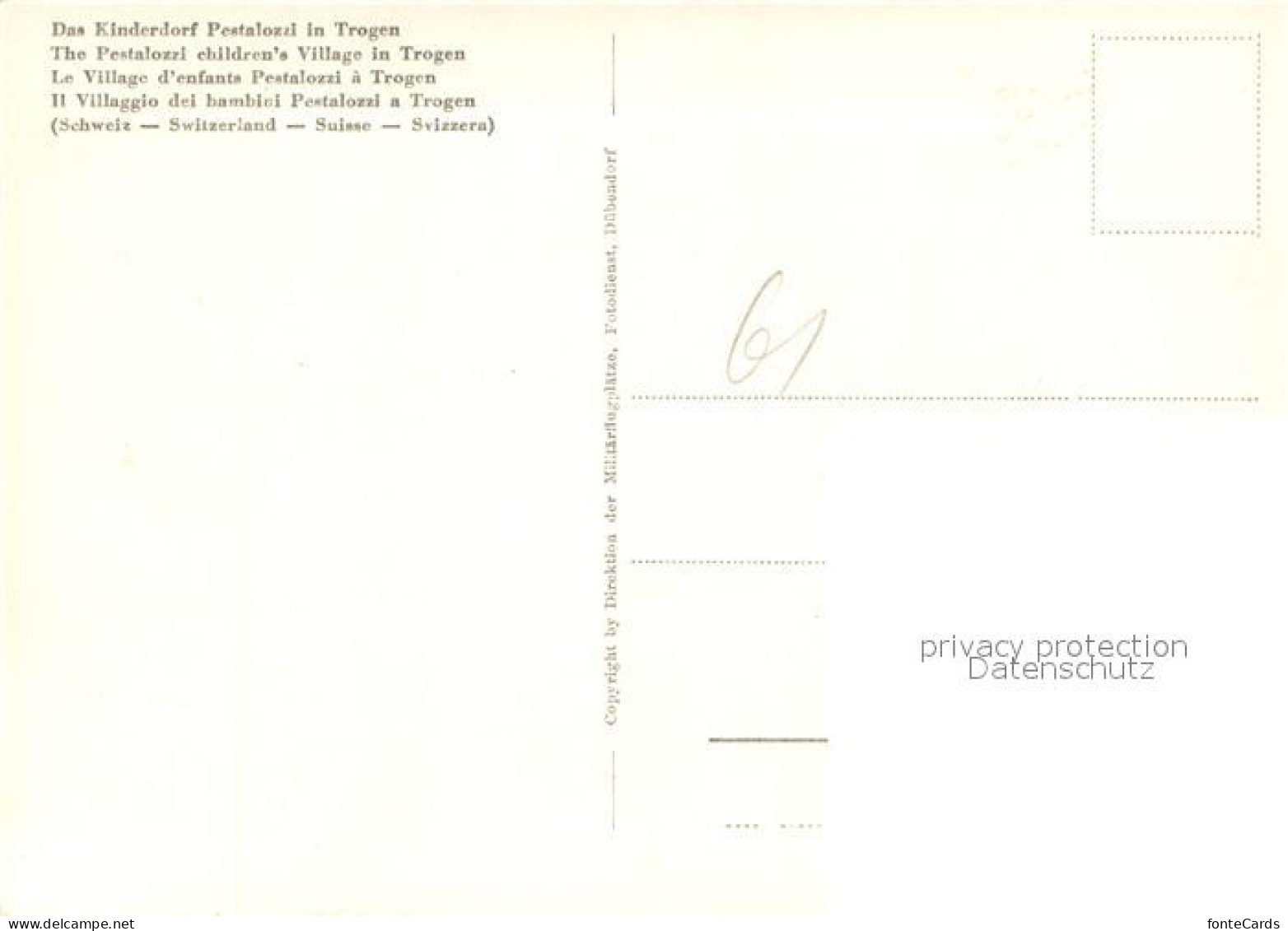 13658578 Trogen AR Kinderdorf Pestalozzi Fliegeraufnahme Trogen AR - Autres & Non Classés