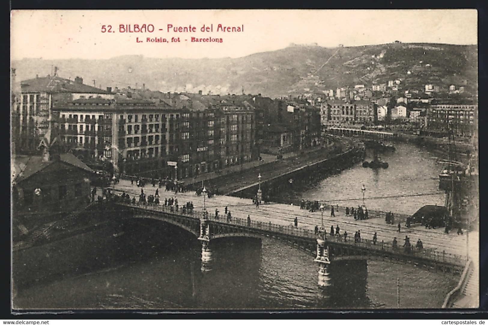 Postal Bilbao, Puente Del Arenal  - Vizcaya (Bilbao)