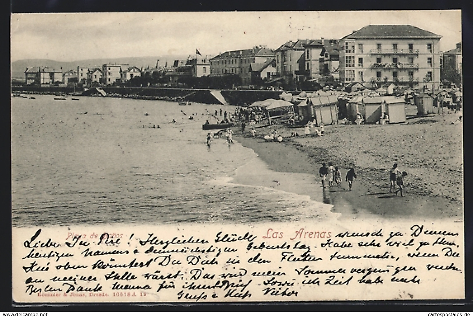 Postal Getxo, Las Arenas, Playa De Banos  - Sonstige & Ohne Zuordnung