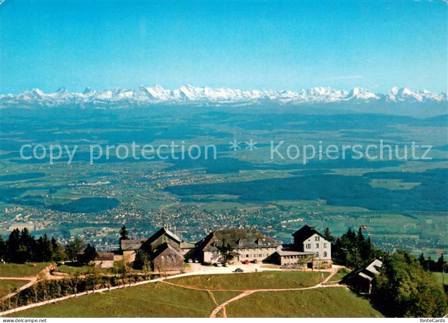 13657433 Oberdorf BL Kurhaus Hotel Weissenstein Fliegeraufnahme Mit Alpenblick O - Autres & Non Classés