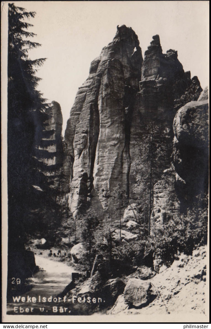 BS Feldbekleidungsamt Der Luftwaffe 1/VIIII, Wekelsdorfer Felsen BRESLAU 27.1.44 - Autres & Non Classés