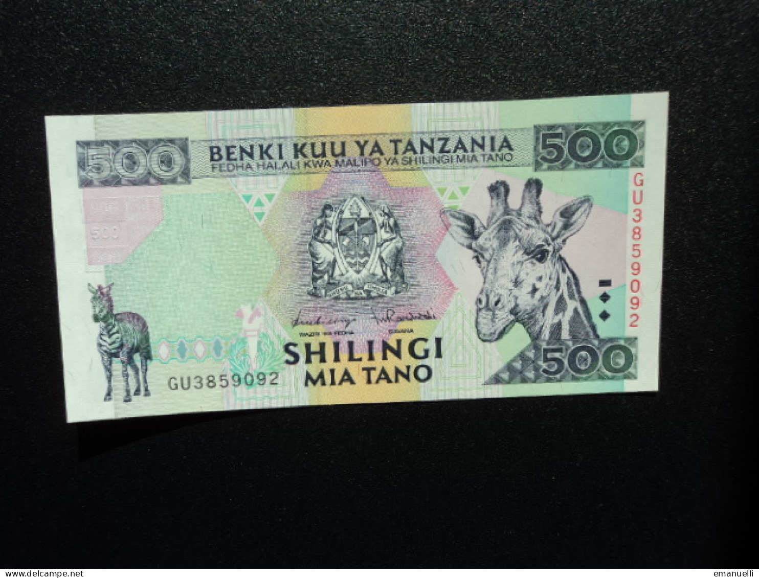 TANZANIE * : 500 SHILINGI  ND 1997    P 30     NEUF - Tanzanie