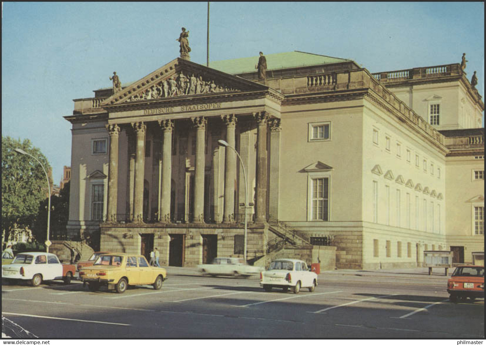 Ansichtskarte Berlin: Deutsche Staatsoper, Berlin 20.10.1989 - Autres & Non Classés