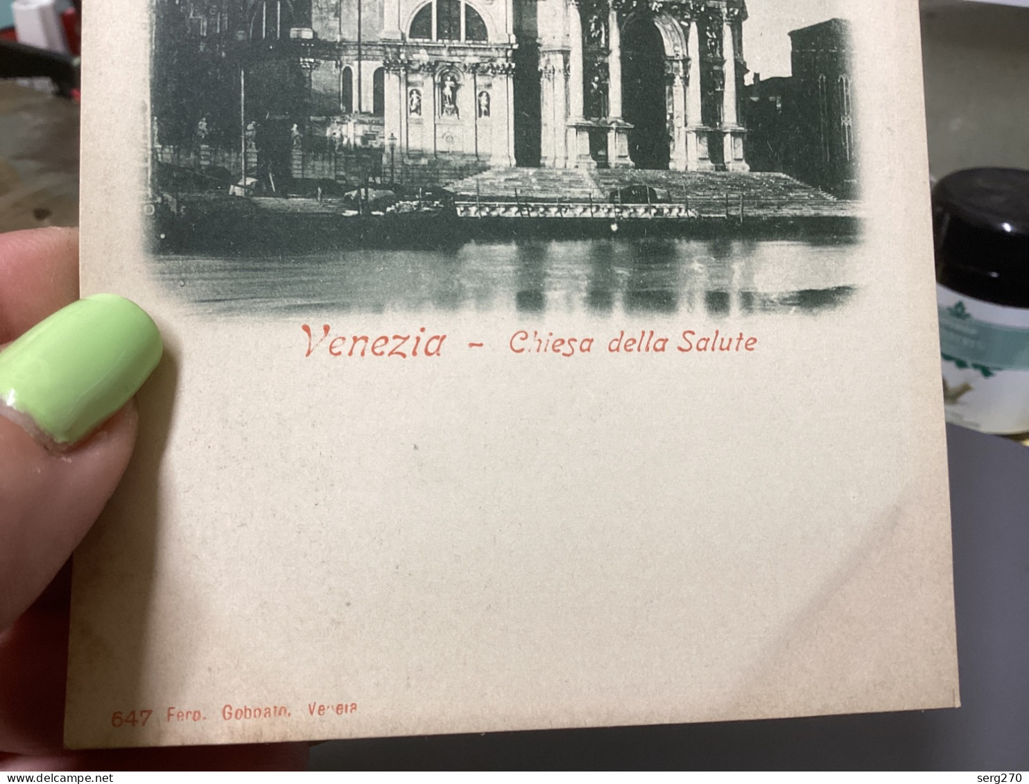 1900) Italy Italia Venezia CHIESA S. MARIA DELLA SALUTE - Venezia