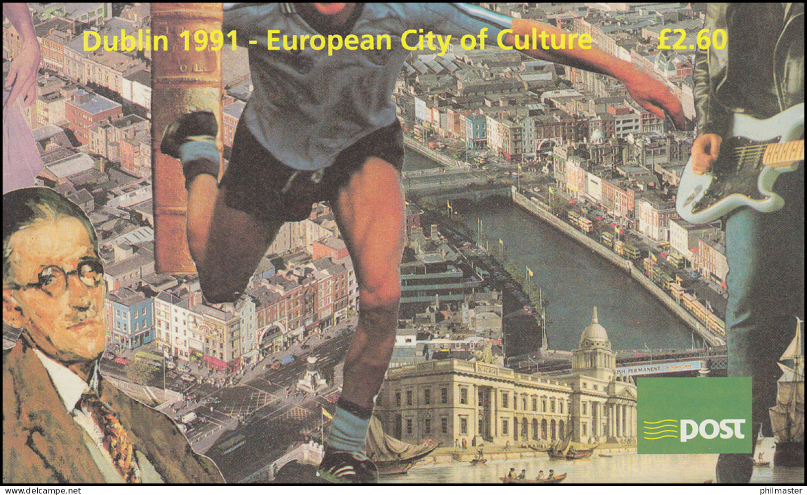 Irland-Markenheftchen 17 Dublin 1991 - Kulturstadt Europas, ** Postfrisch - Carnets