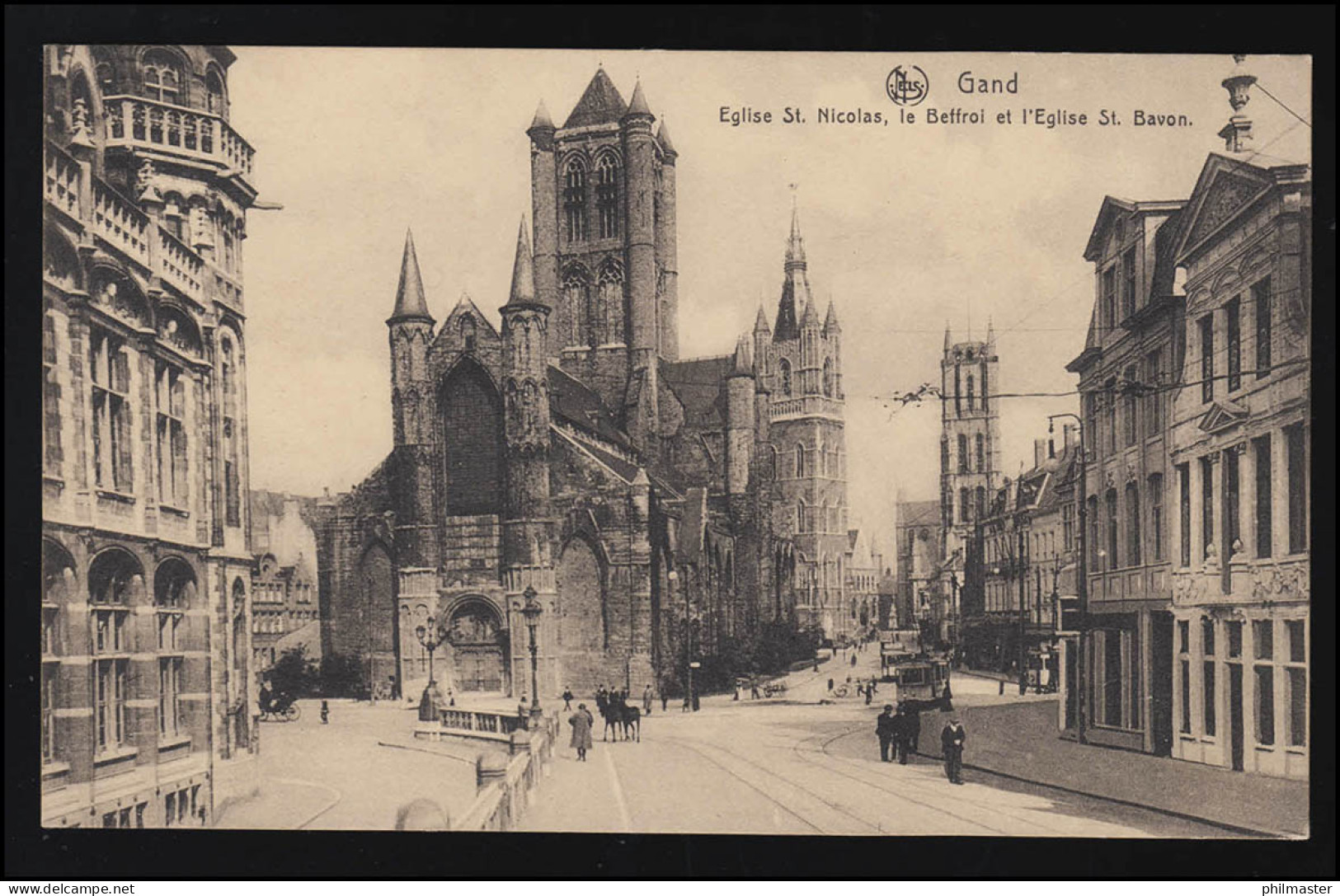 AK NELS Eglise St. Nicolas Le Beffroi Et Eglise St. Bavon GAND /Belgien 23.12.16 - Autres & Non Classés