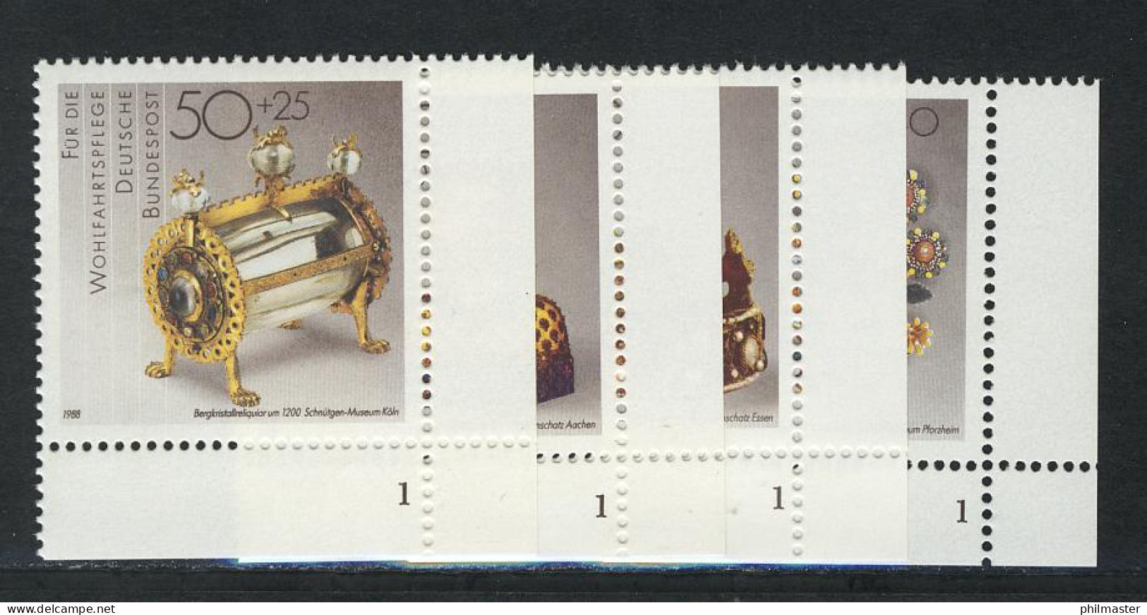 1383-1386 Wofa Schmiedekunst 1988, FN1 Satz ** Postfrisch - Nuovi