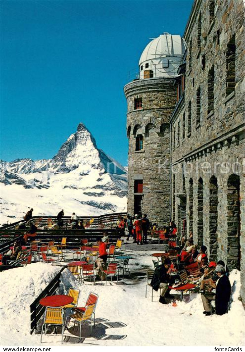 13655583 Zermatt VS Kulmhotel Gornergrat Matterhorn  Zermatt VS - Autres & Non Classés