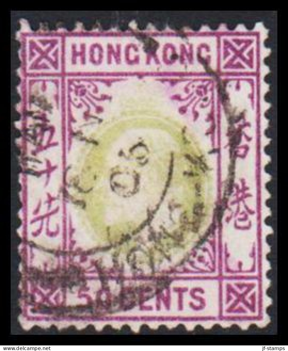 1903. HONG KONG. Edward VII 50 CENTS.  (Michel 70) - JF545436 - Nuevos