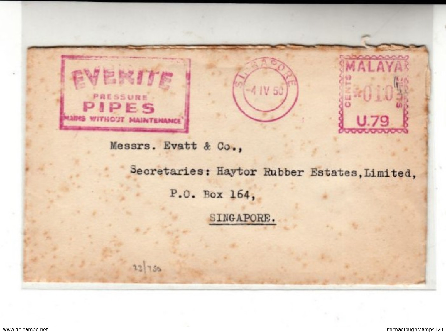 Singapore / Meter Mail / Advertising - Singapore (1959-...)