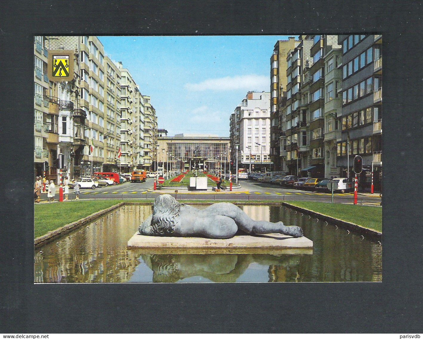 OOSTENDE - FONTEIN EN "KURSAAL"  (13.448) - Oostende