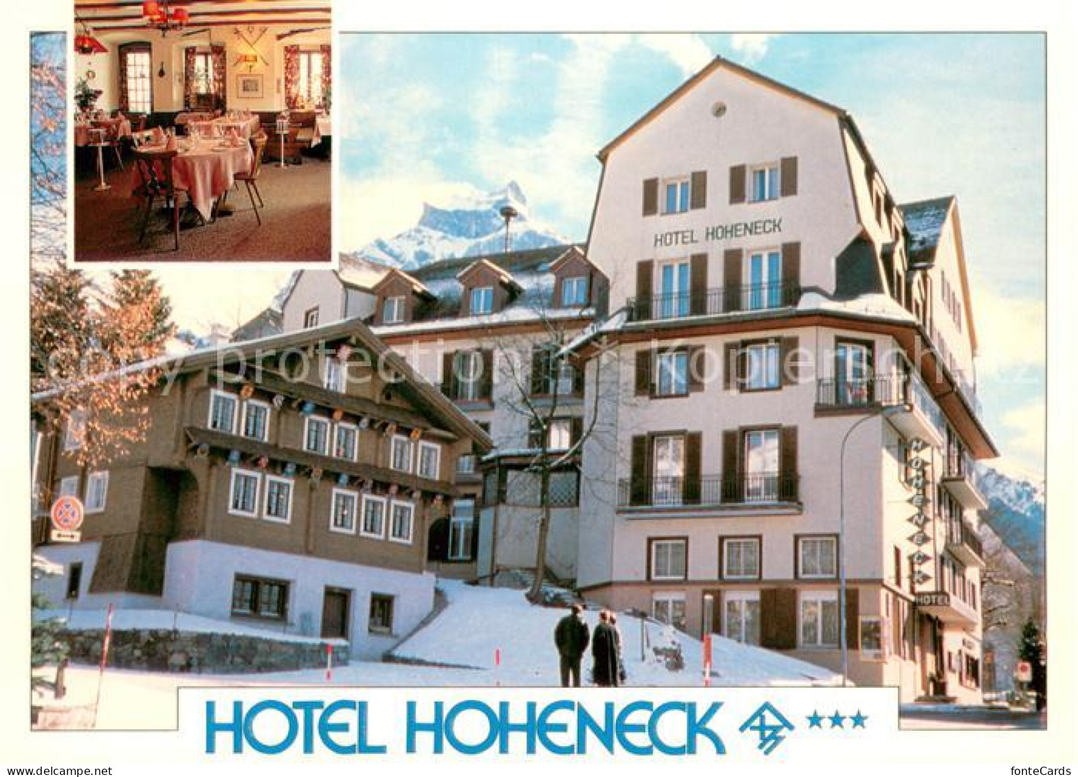 13687432 Engelberg OW Hotel Hoheneck Im Winter Engelberg OW - Autres & Non Classés