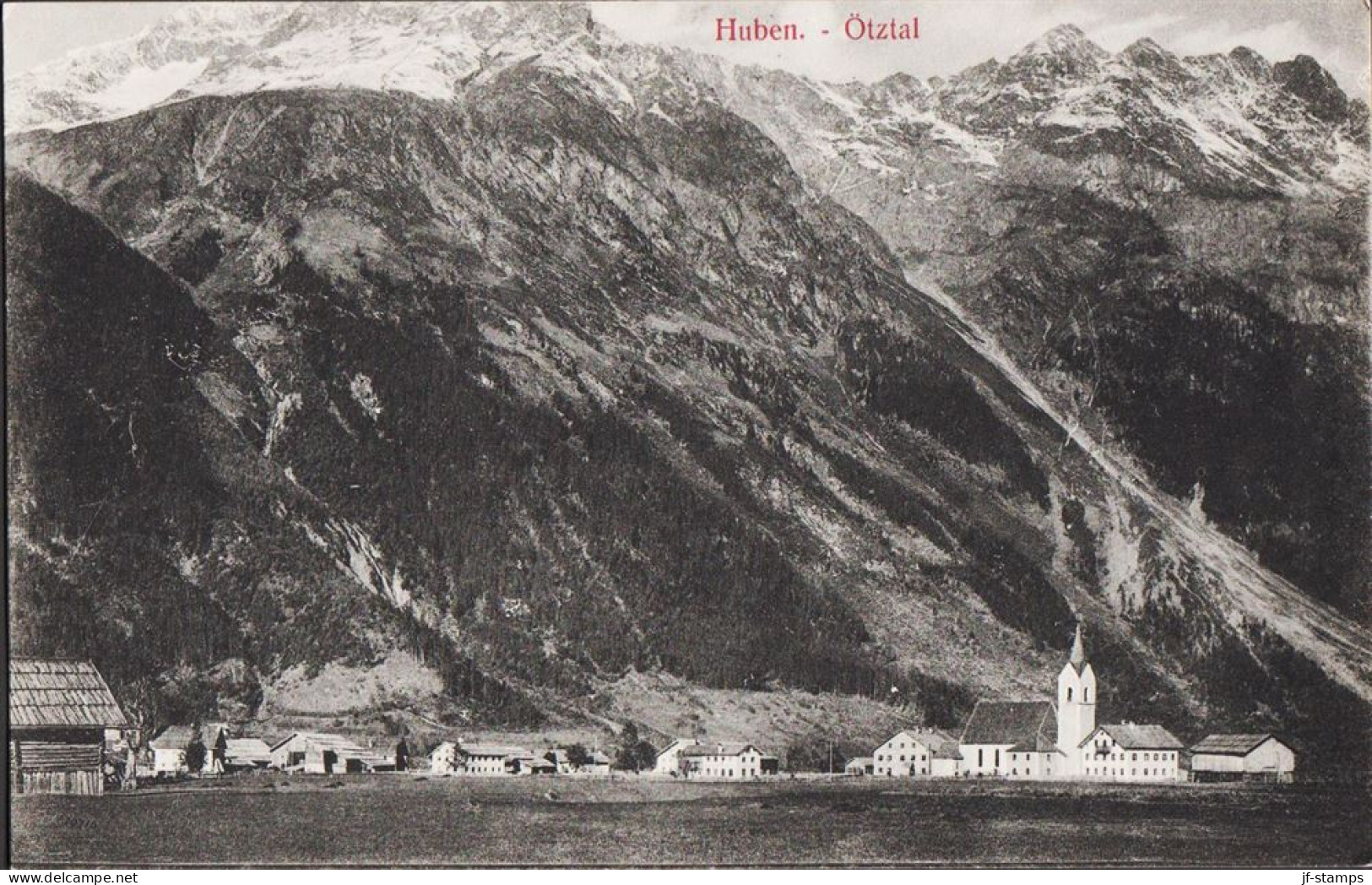 1910. ÖSTERREICH. Huben. Ötztal. - JF545547 - Briefe U. Dokumente