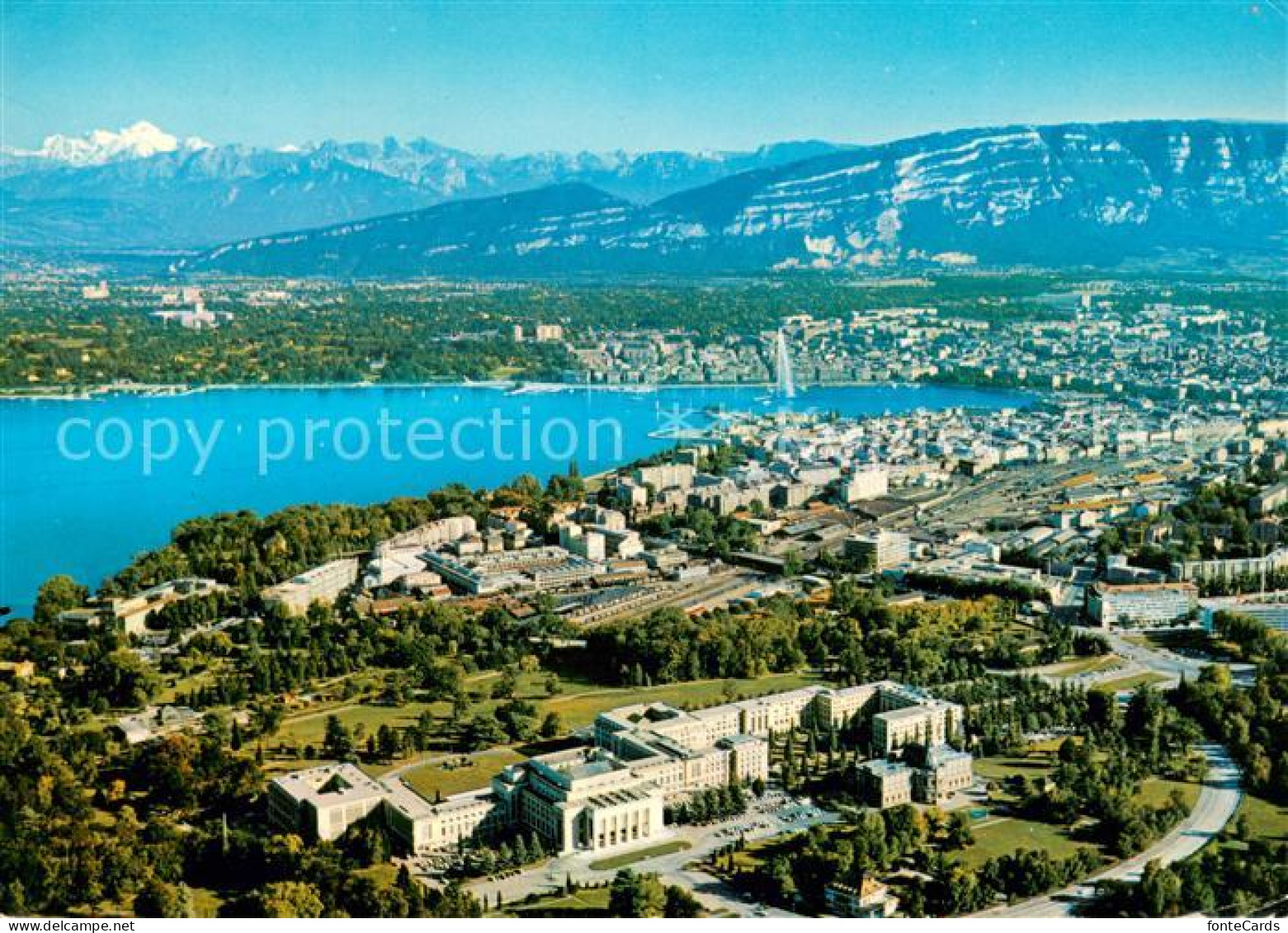 13645410 Geneve GE Le Palais Des Nations Fliegeraufnahme Geneve GE - Other & Unclassified