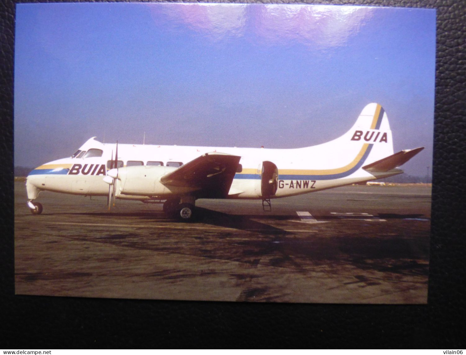 BUIA / BRITISH UNITED ISLAND AIRWAYS  DH 114 HERON  G-ANWZ - 1946-....: Modern Tijdperk