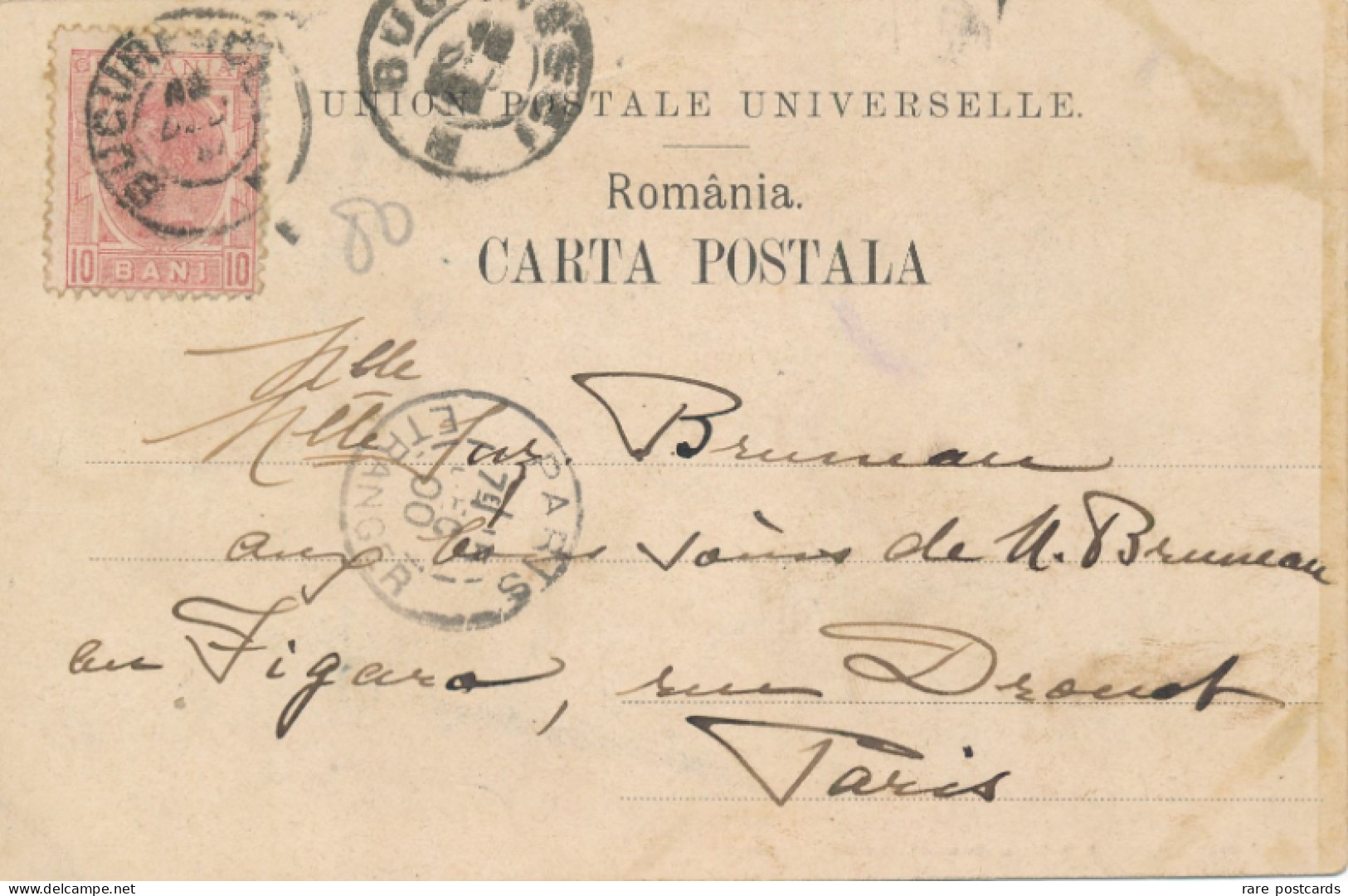 Salutari Din Romania 1900 - Roumanie