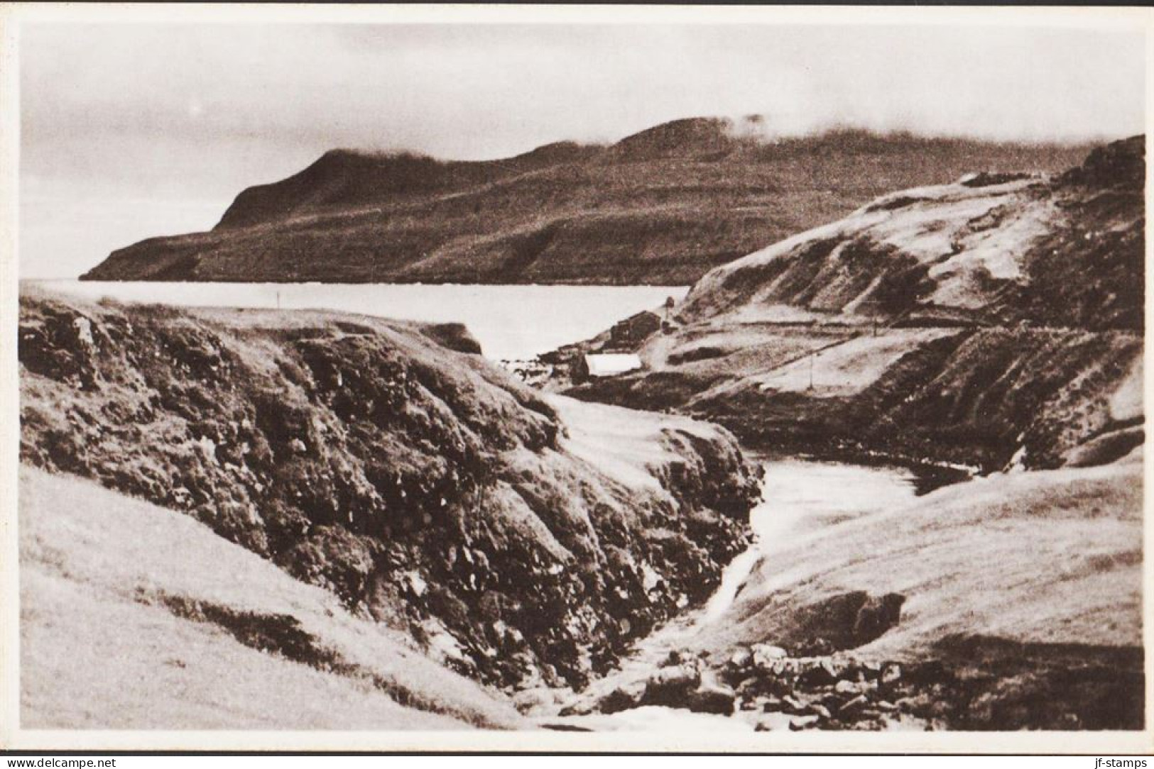 1955. FÆRØERNE. Fine Postcard: Leynar. - JF545558 - Faeroër