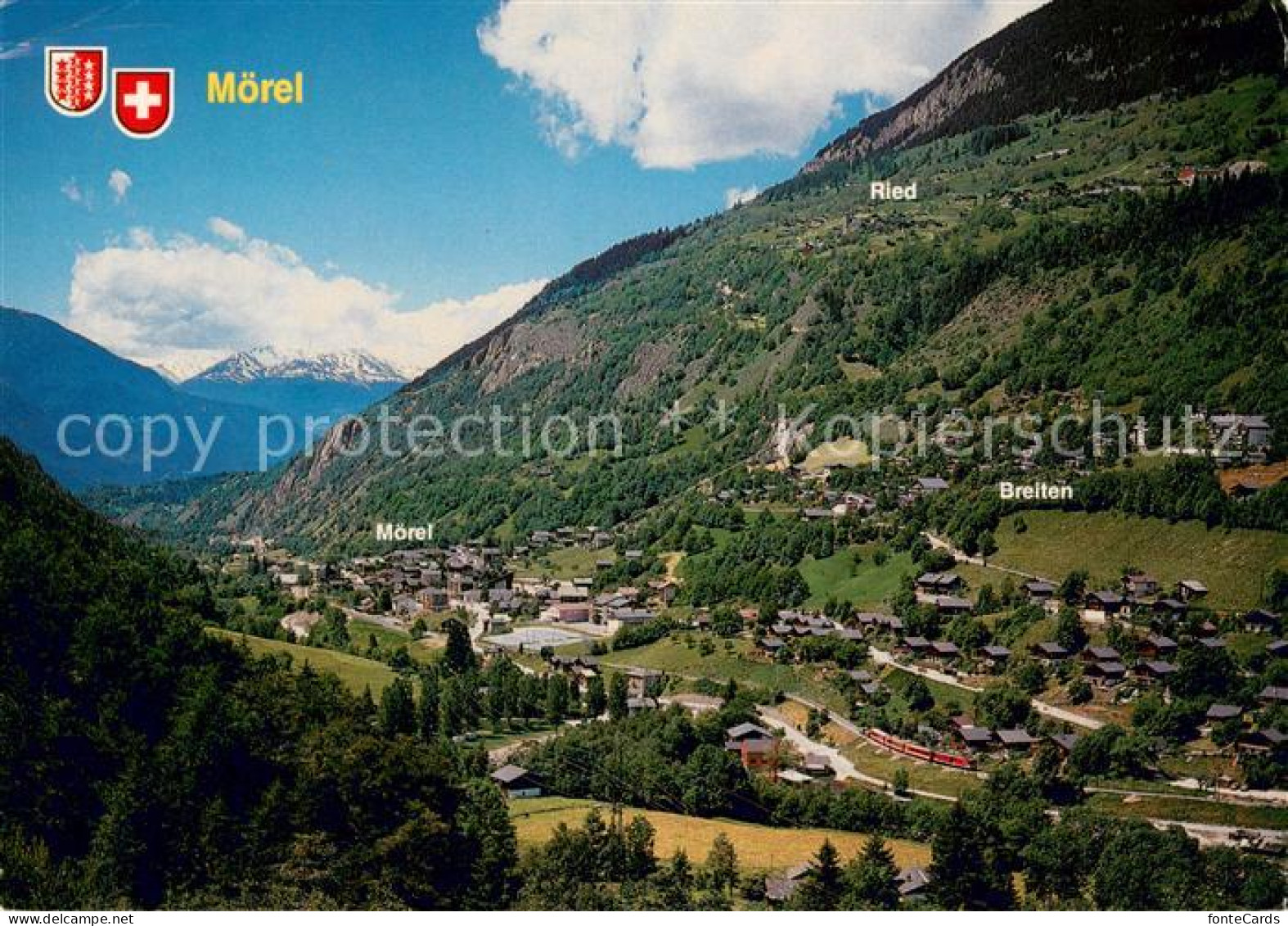 13644850 Moerel Panorama Ausgangspunkt Zum Grossen Aletschgletscher Berner Alpen - Other & Unclassified