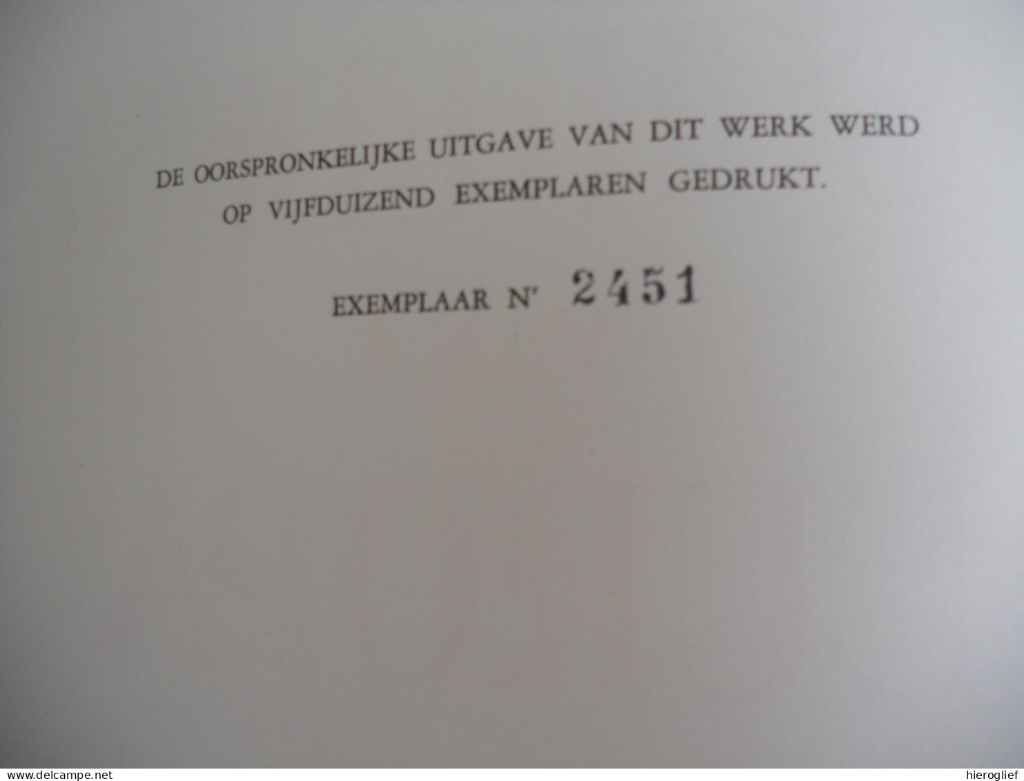 Geschiedenis Van Europa Van De Invallen Tot De XVIe Eeuw - Henri Pirenne Originele Uitgave - Exemplaar 2451 Van 5000 - History