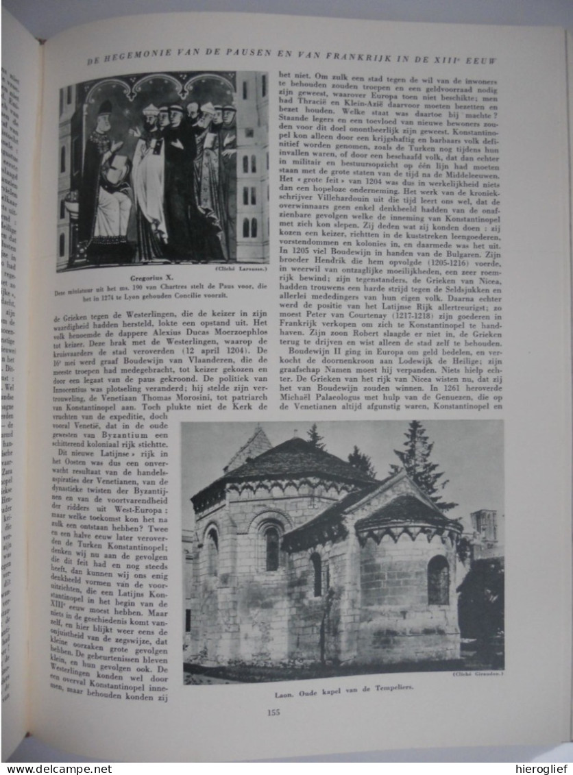 Geschiedenis van Europa van de invallen tot de XVIe eeuw - Henri Pirenne originele uitgave - exemplaar 2451 van 5000