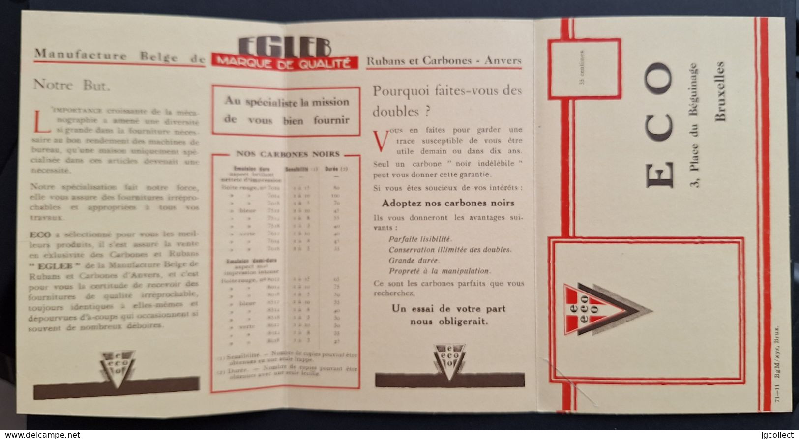 Typo 172B (BRUXELLES 1928 BRUSSEL) Op Antwoordkaart "La Maison De L'économe" - Sobreimpresos 1922-31 (Houyoux)