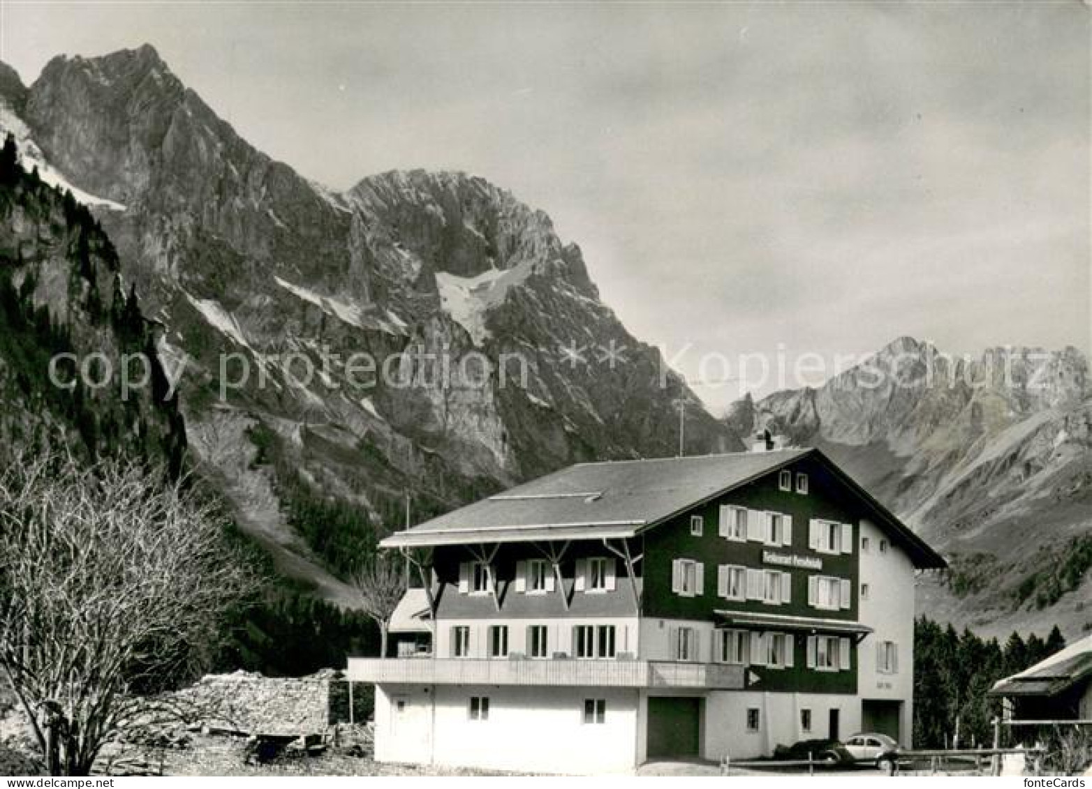 13642992 Engelberg OW Restaurant Gerschnialp Cafe Ritz Engelberg OW - Autres & Non Classés