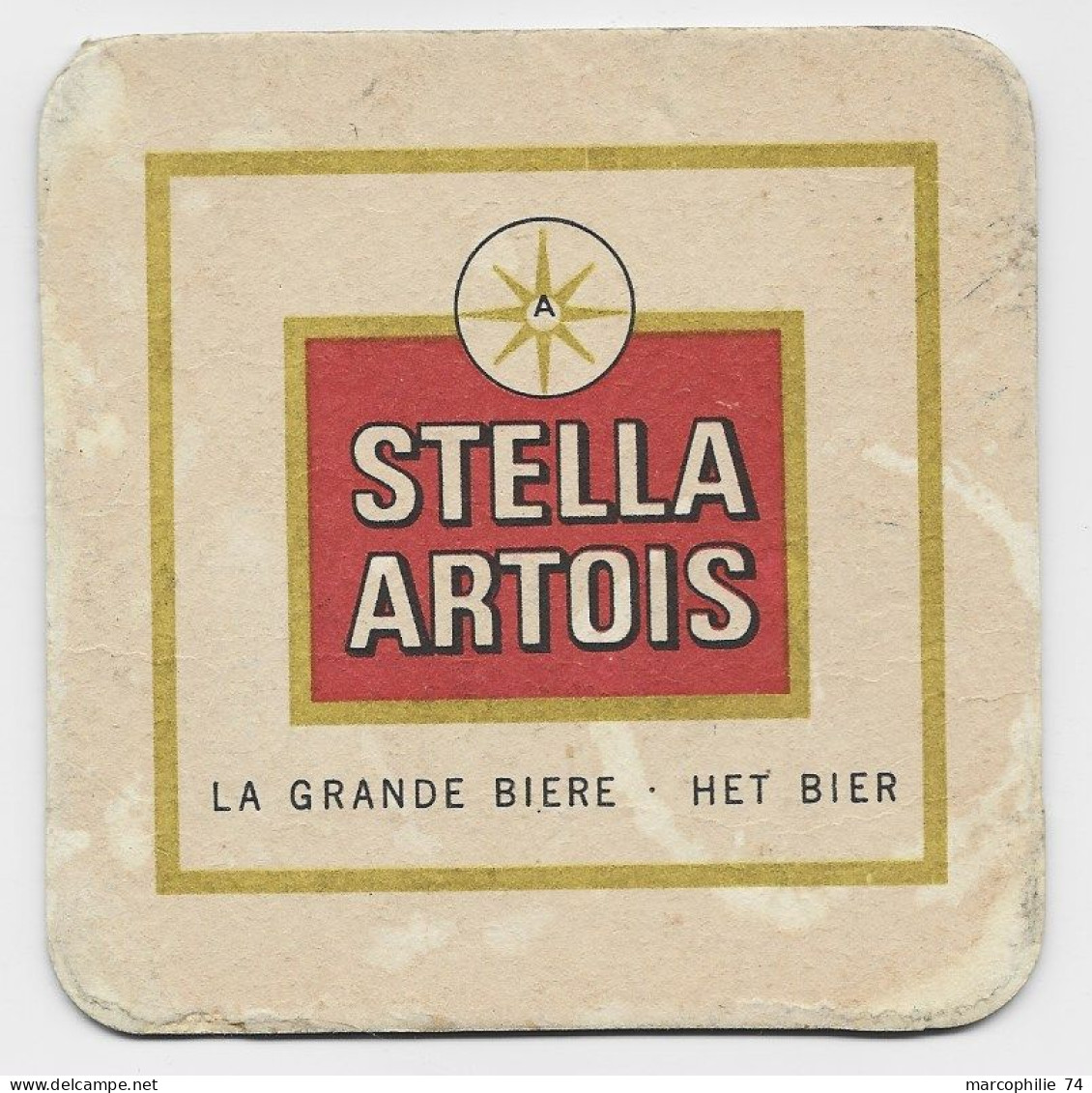 CHEFFER  30C VERT SEUL BOCK DE BIERRE STELLA ARTOIS MEC BOULOGNE SUE MER 1970 PAS DE CALAIS - 1967-1970 Marianna Di Cheffer