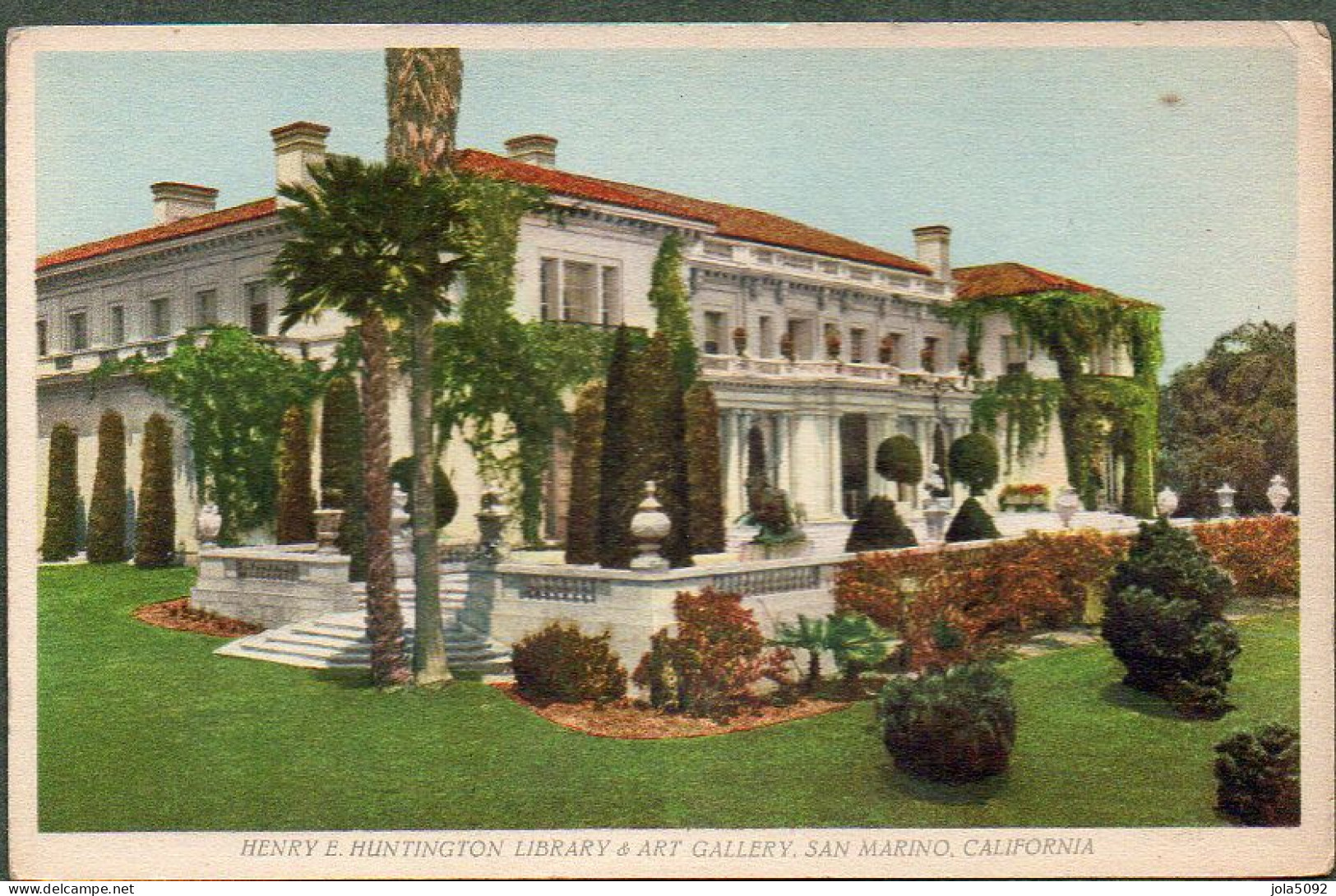 USA - SAN MARINO - Henry E. Huntington Library & Art Gallery - Other & Unclassified