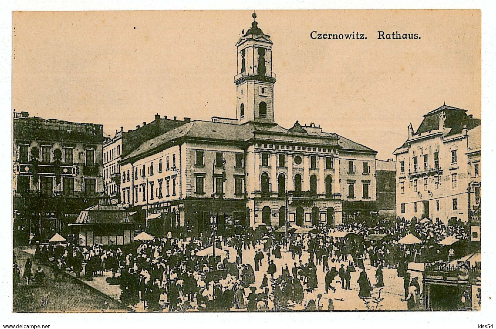 UK 61 - 4701 CZERNOWITZ, Bukowina, Market, Ukraine - Old Postcard - Unused - Oekraïne