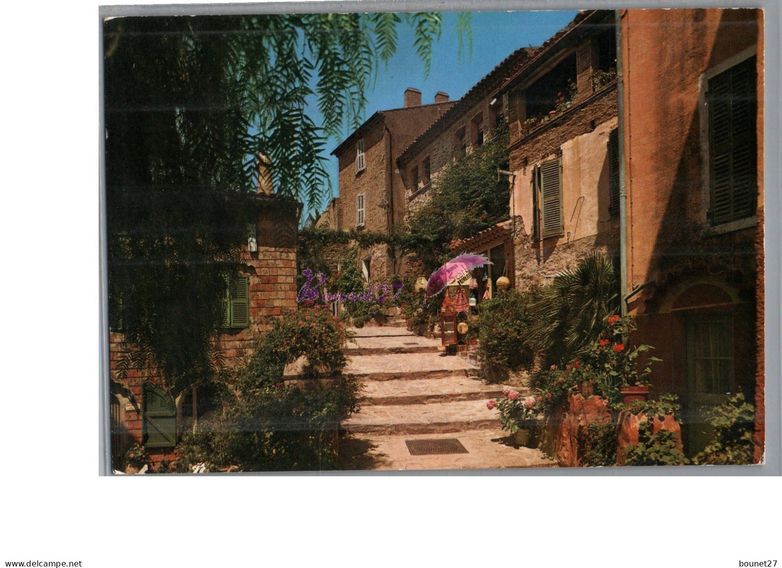 Site Et Paysage De France - Un Joli Coin De Provence Une Vieille Ruelle Marche Maison Mat  - Provence-Alpes-Côte D'Azur