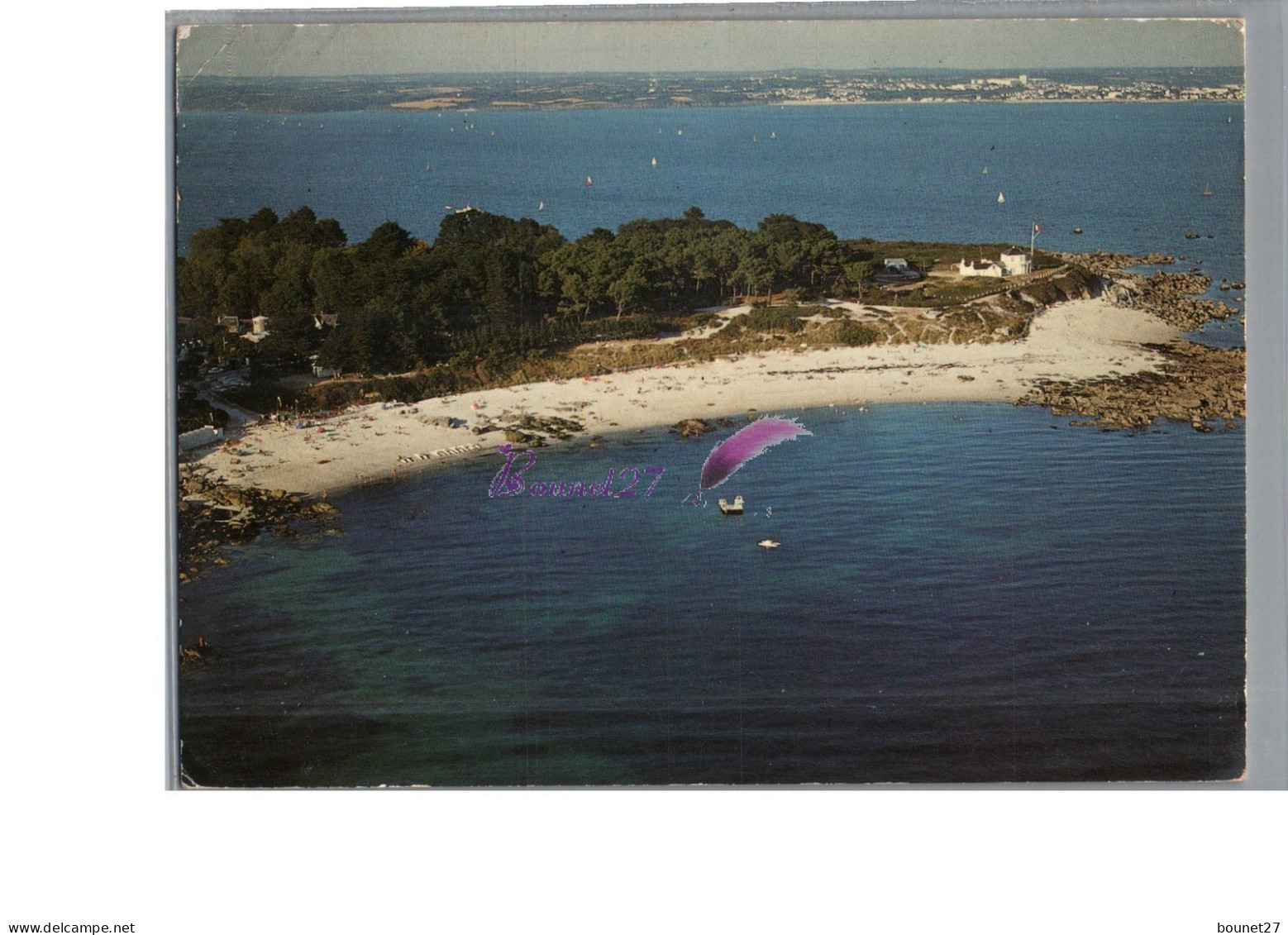 FOUESNAT BEG MEIL 29 - La Pointe De Beg Meil La Baie De La Foret Le SEmaphore La Plage Des Dunes Vue Aerienne  - Fouesnant