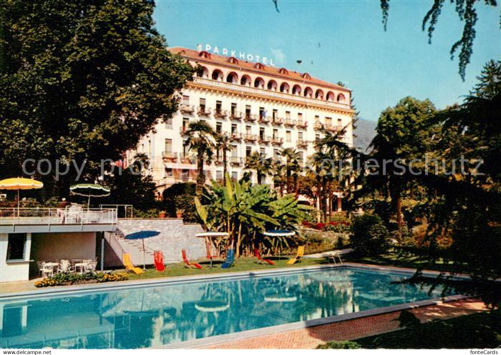 13636511 Locarno TI Parkhotel Swimming Pool Locarno TI - Sonstige & Ohne Zuordnung