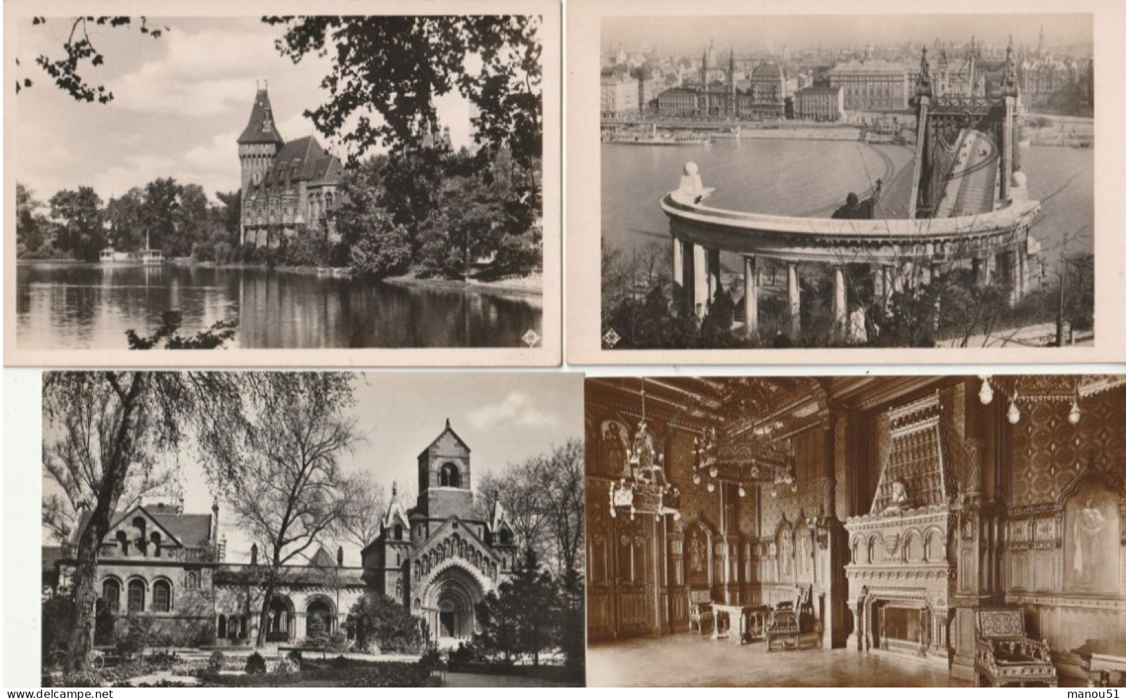 Hongrie - BUDAPEST - Lot De 6 CPSM - Ungheria