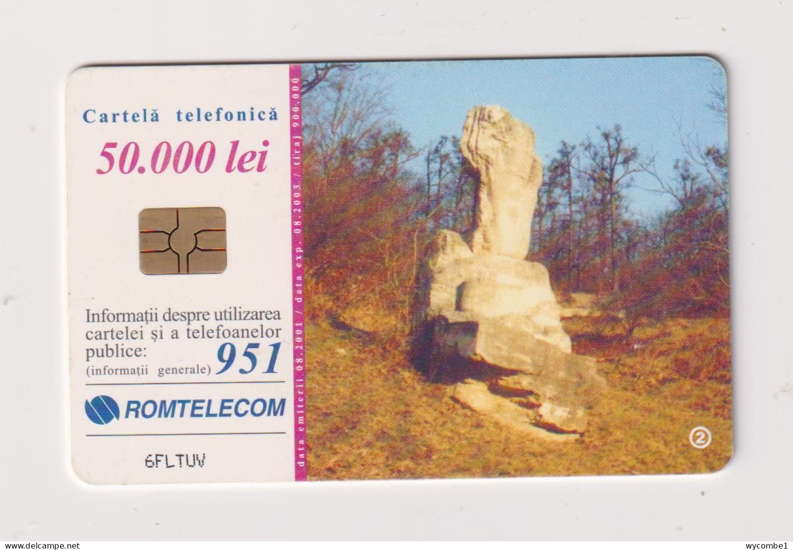 ROMANIA -  Statues Chip  Phonecard - Roumanie
