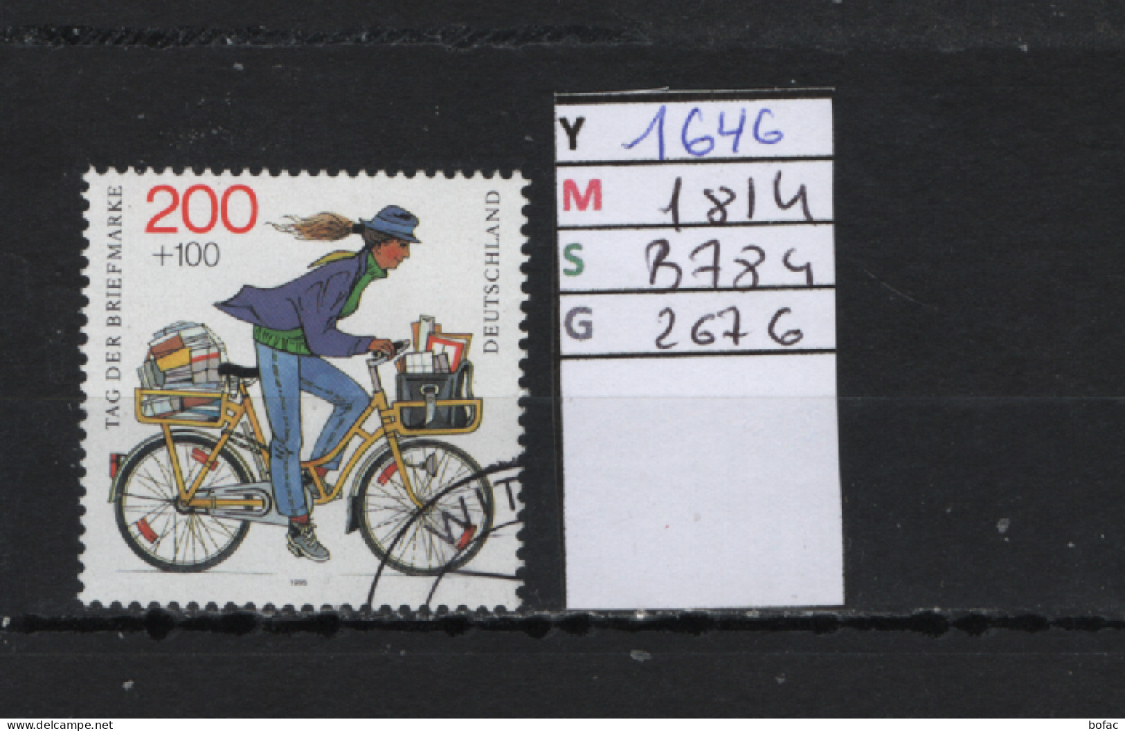 PRIX F. Obl 1646 YT 1814 MIC B784 SCO 2676 GIB Factrice 1995  75/12 - Used Stamps