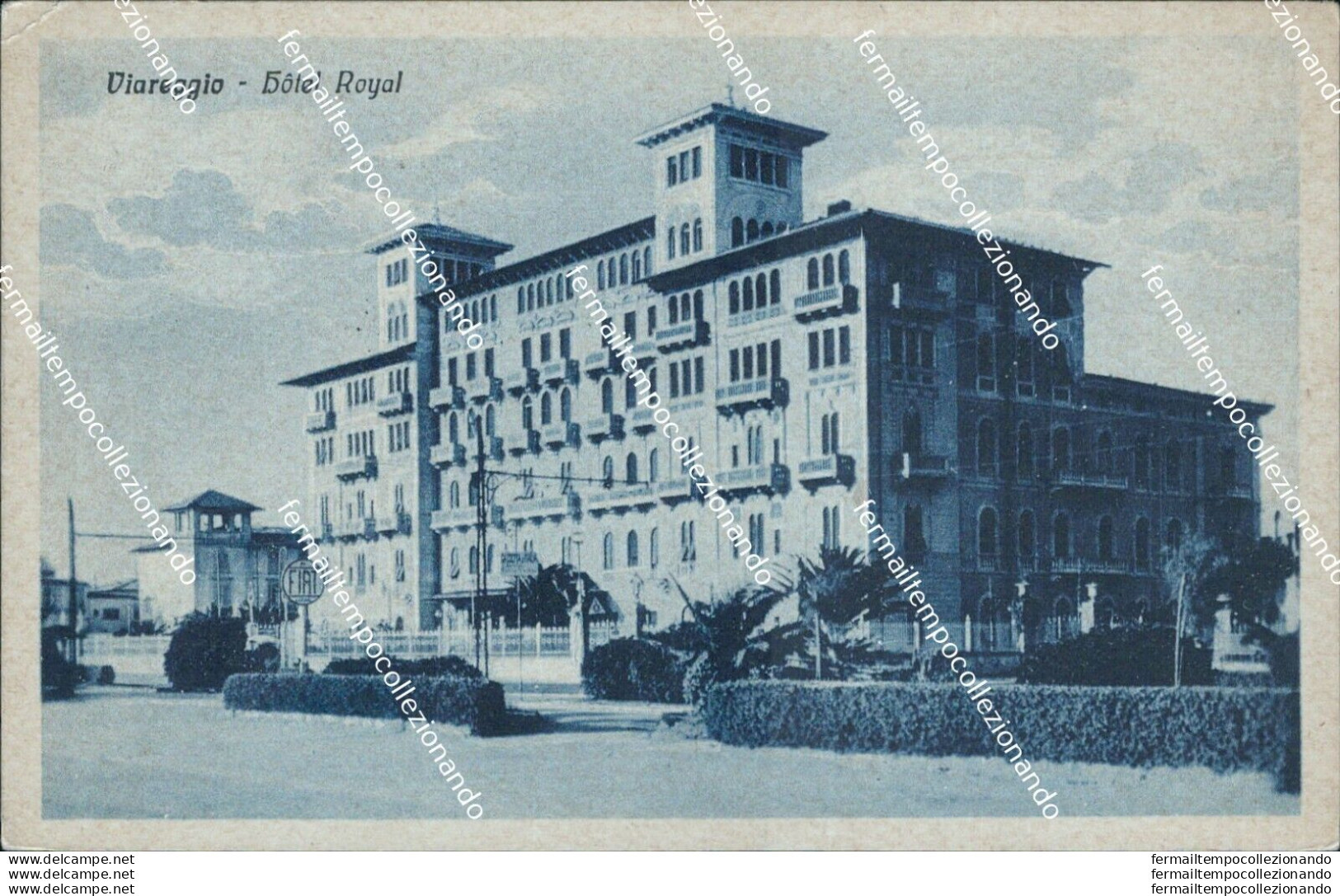 Bo498 Cartolina Viareggio Hotel Royal Provincia Di Lucca - Lucca